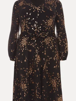 Giselle Foil Dress