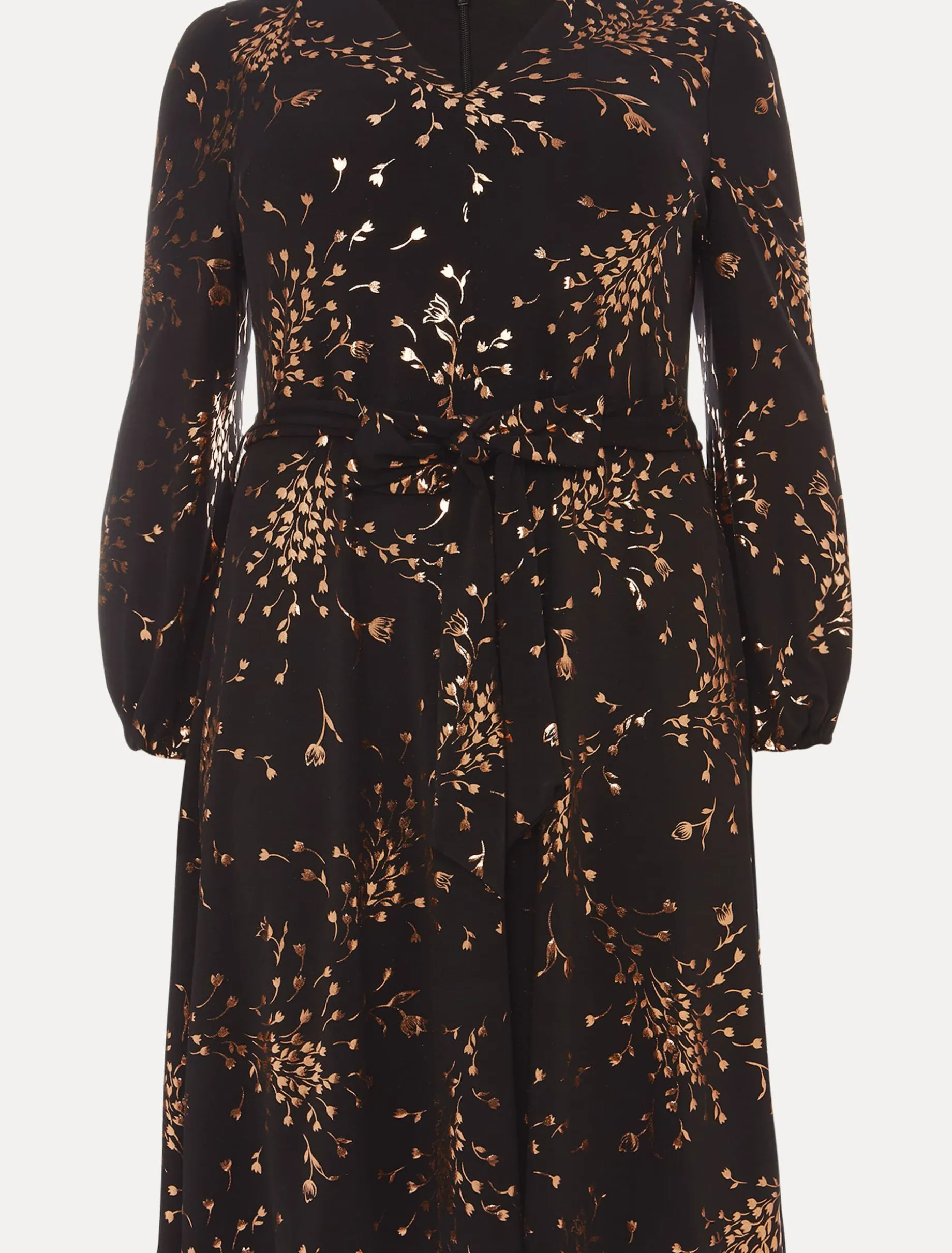 Giselle Foil Dress