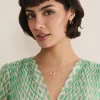 Gold Two Ring Necklace