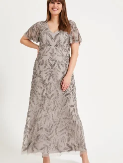 Guinevere Beaded Maxi Dress