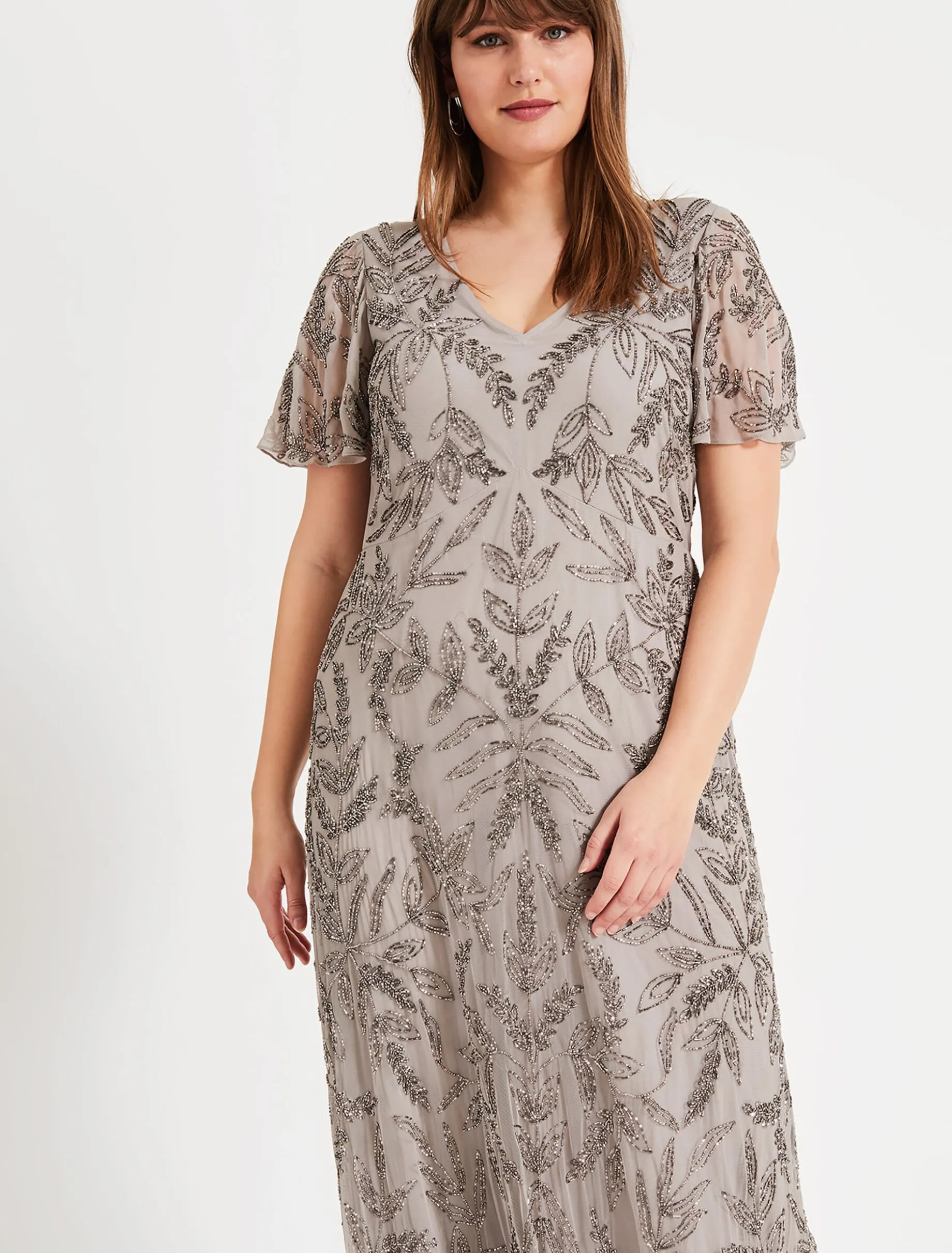 Guinevere Beaded Maxi Dress