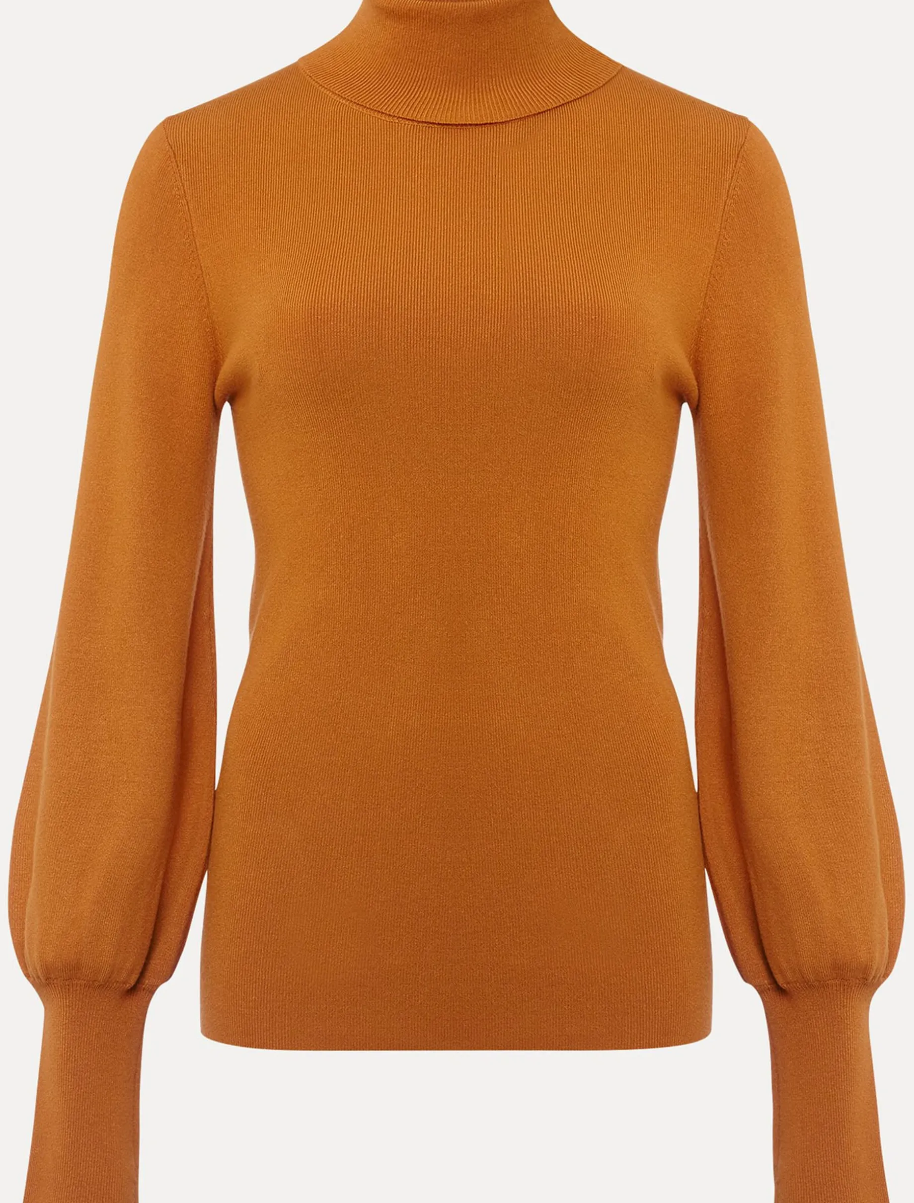 Gwyneth Balloon Sleeve Fine Knit Jumper