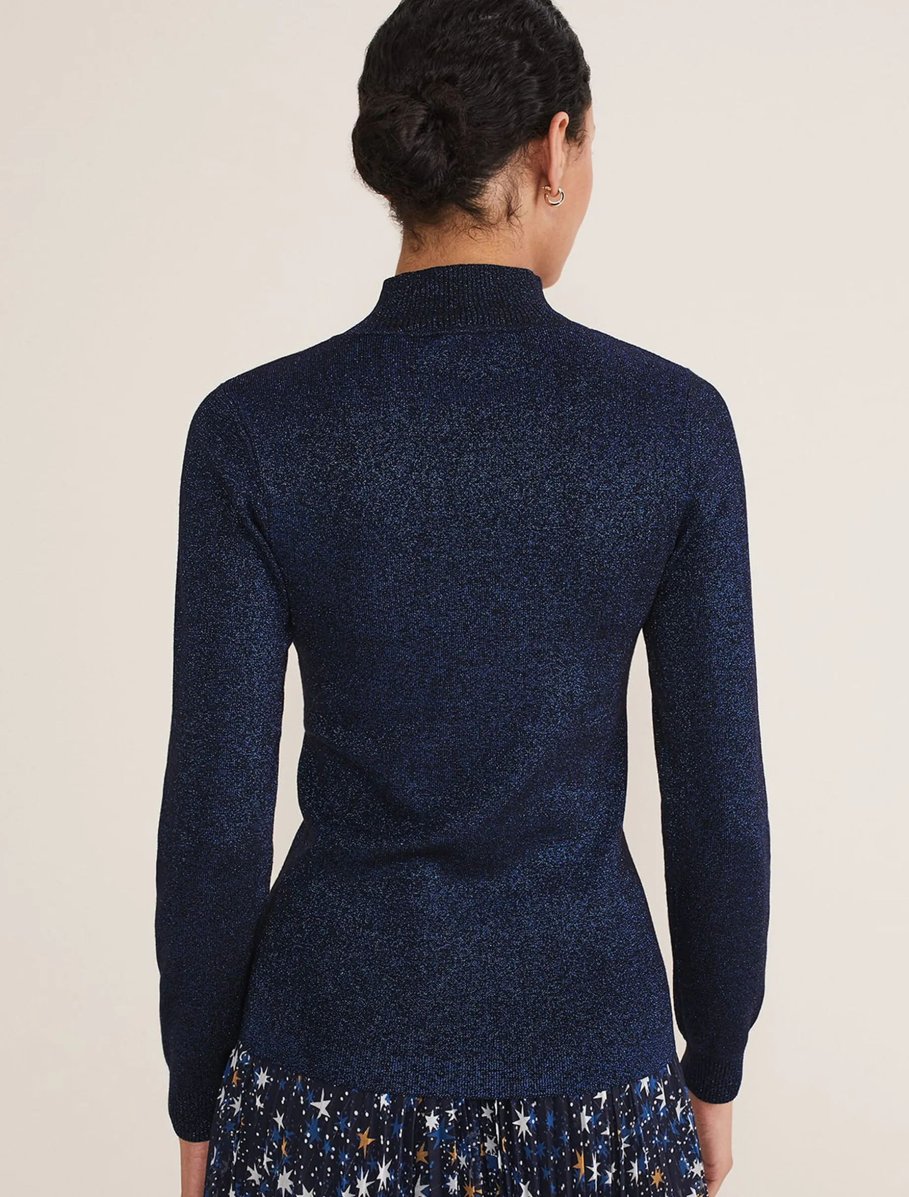 Gwyneth Lurex Knitted Jumper