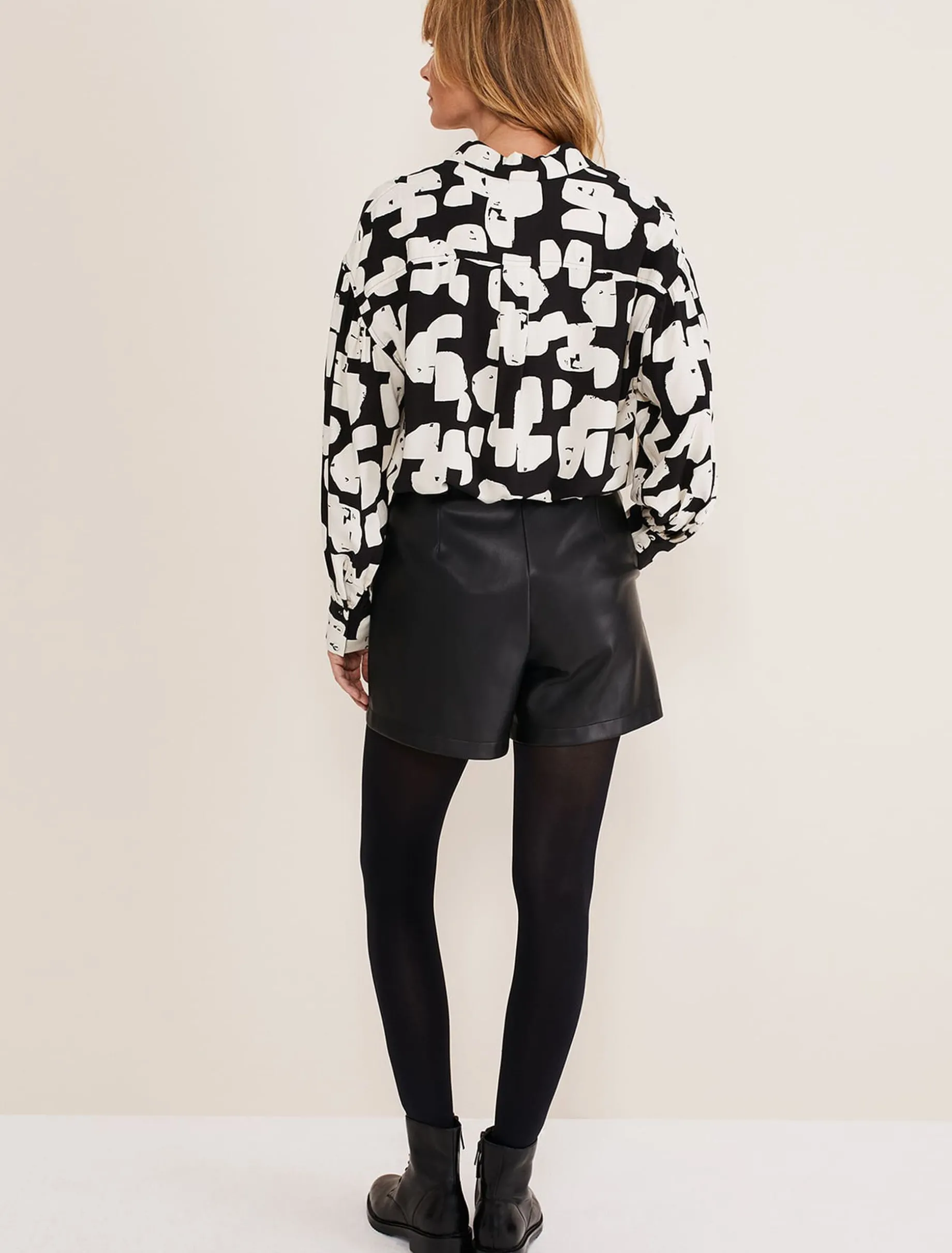 Hadley Pleather Shorts