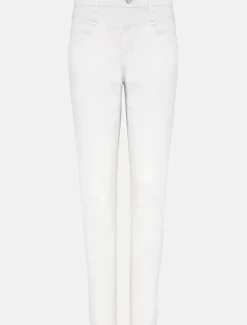Hailee Topstitch Skinny Jeans Long