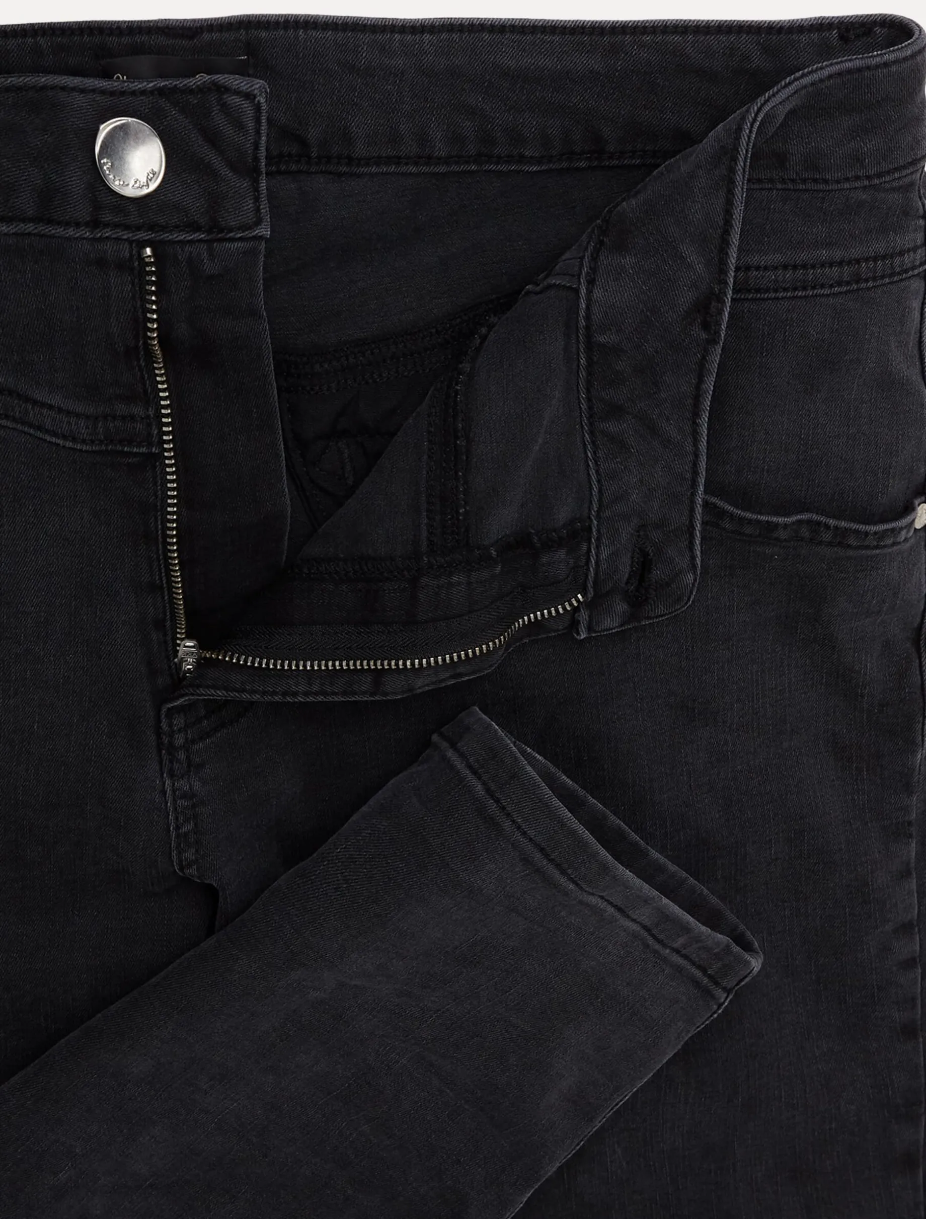 Hailee Topstitch Skinny Jeans
