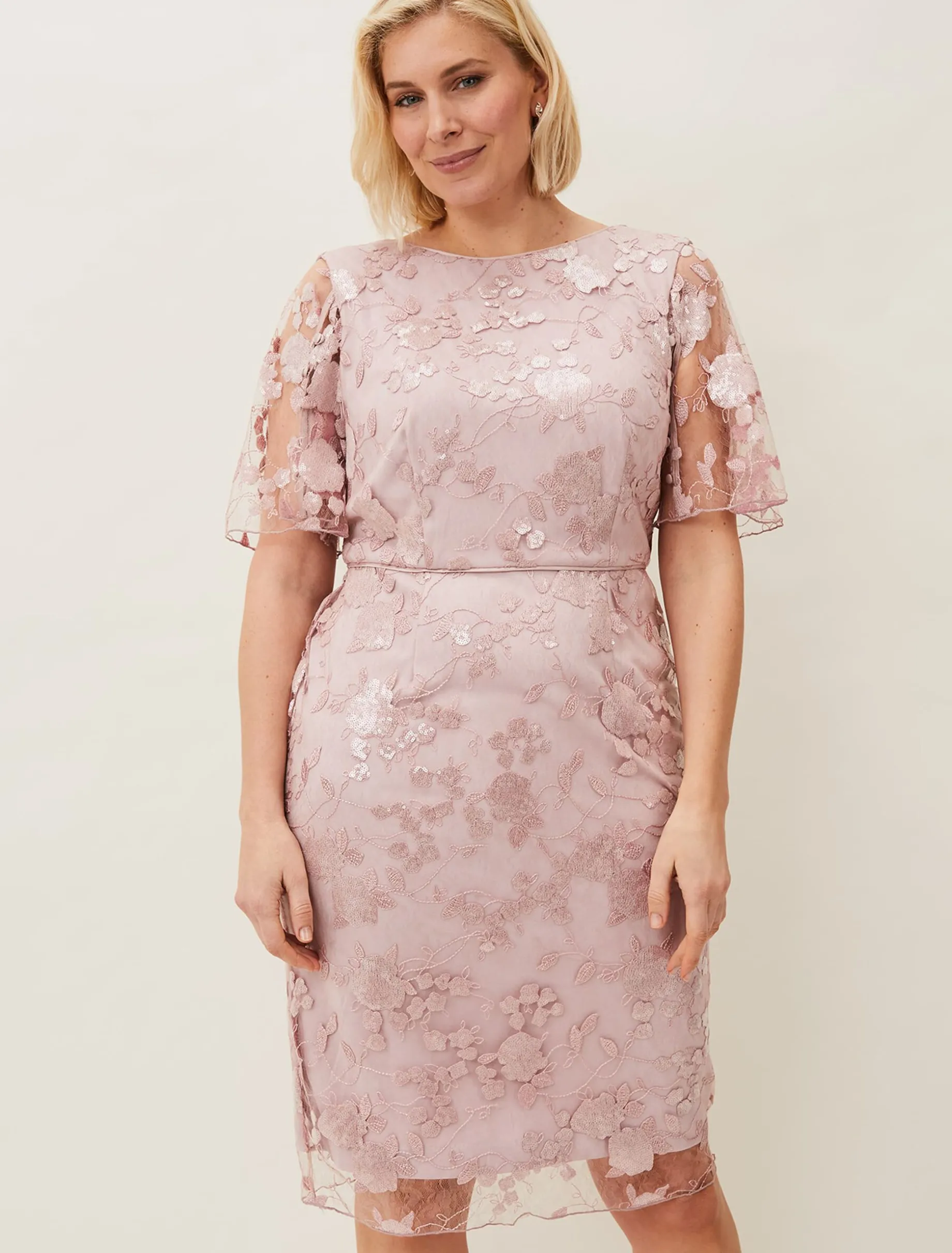 Harlow Sequin Lace Dress