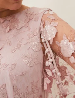 Harlow Sequin Lace Dress