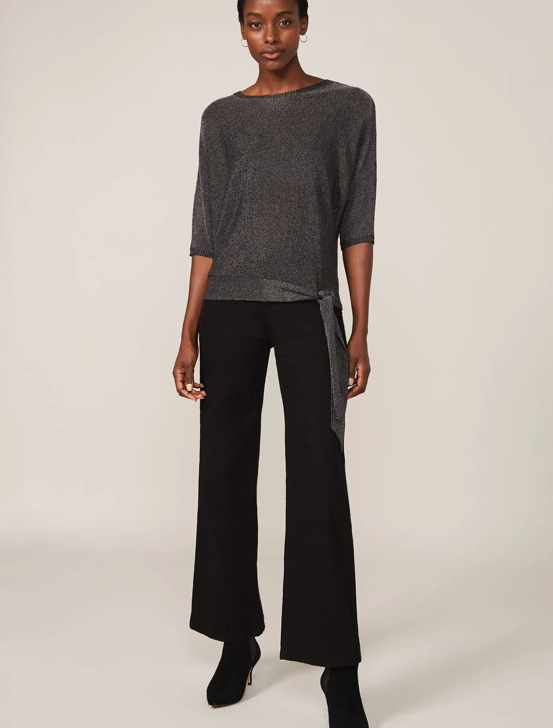 Harper Shimmer Knit Top