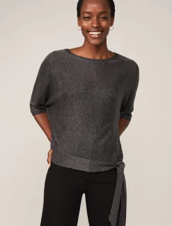 Harper Shimmer Knit Top
