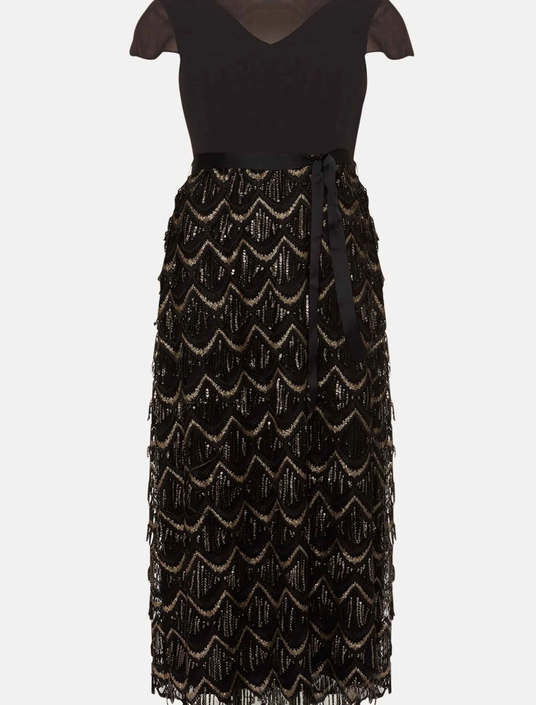 Hazel Sequin Maxi Dress