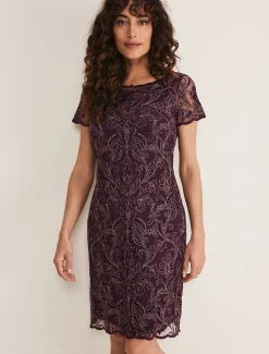 Heather Embroidered Dress