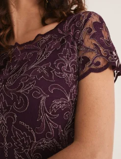Heather Embroidered Dress