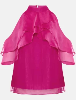 Heather Ruffled Top