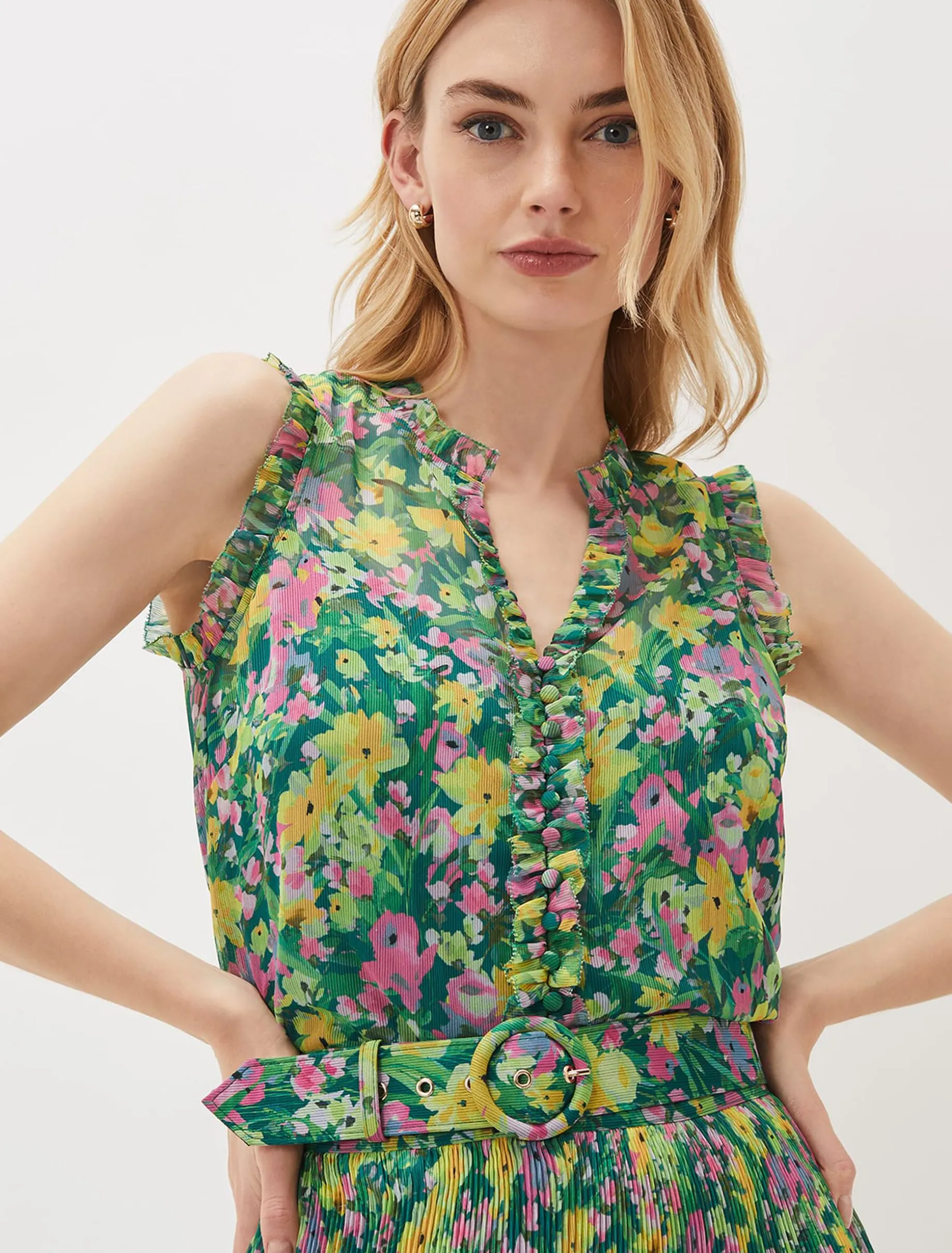 Heidi Printed Top