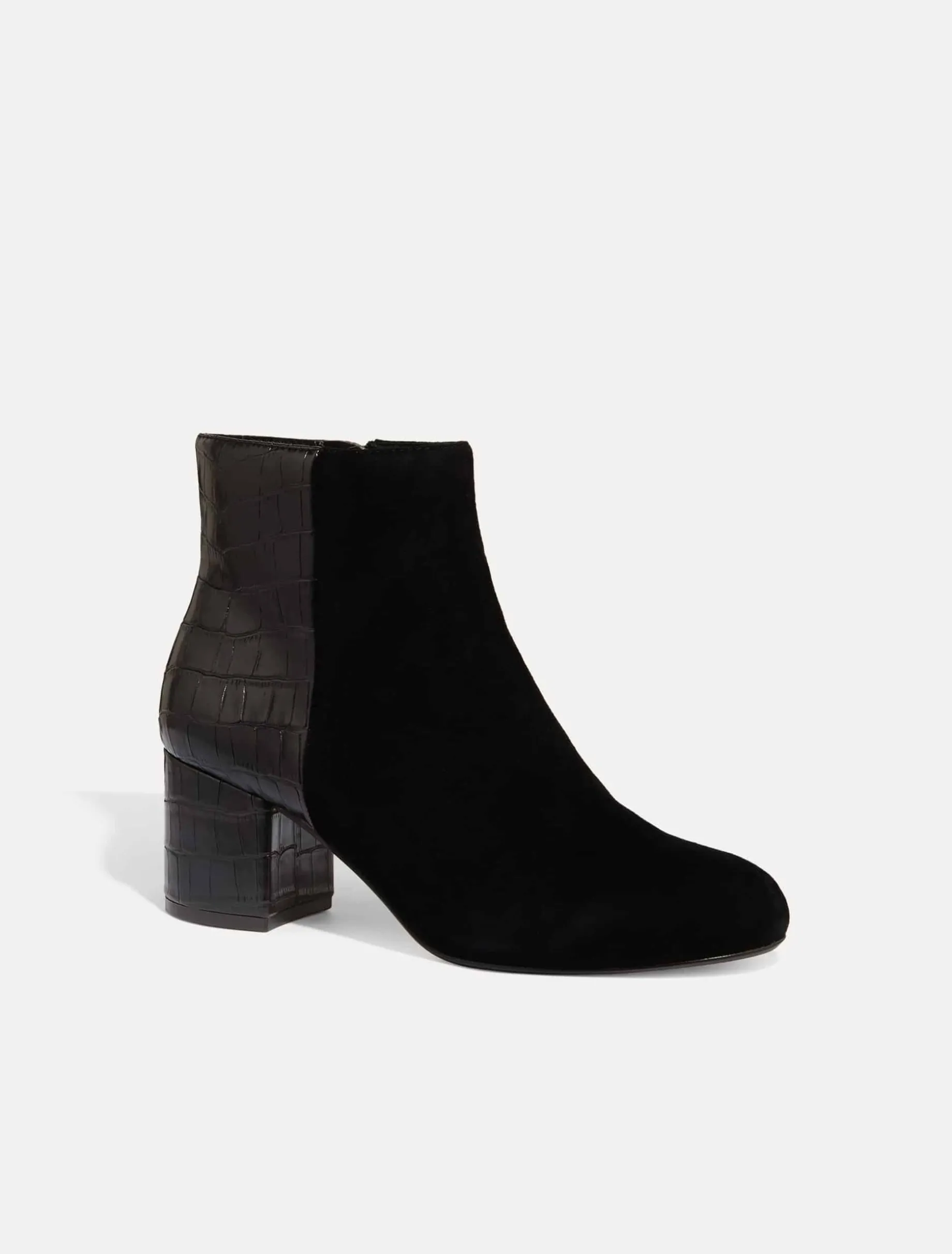 Helena Croc Ankle Boot