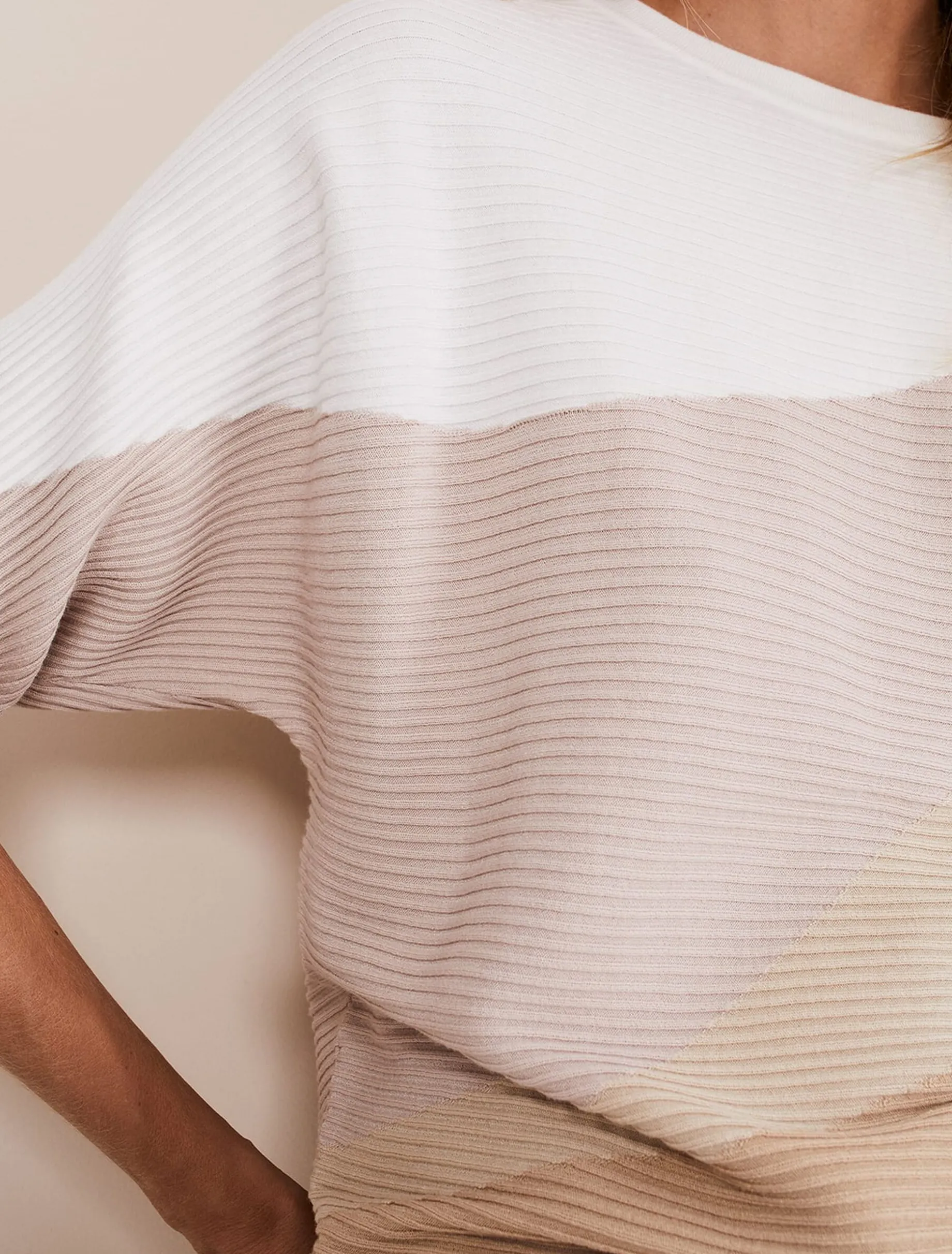 Henly Contour Colourblock Knit