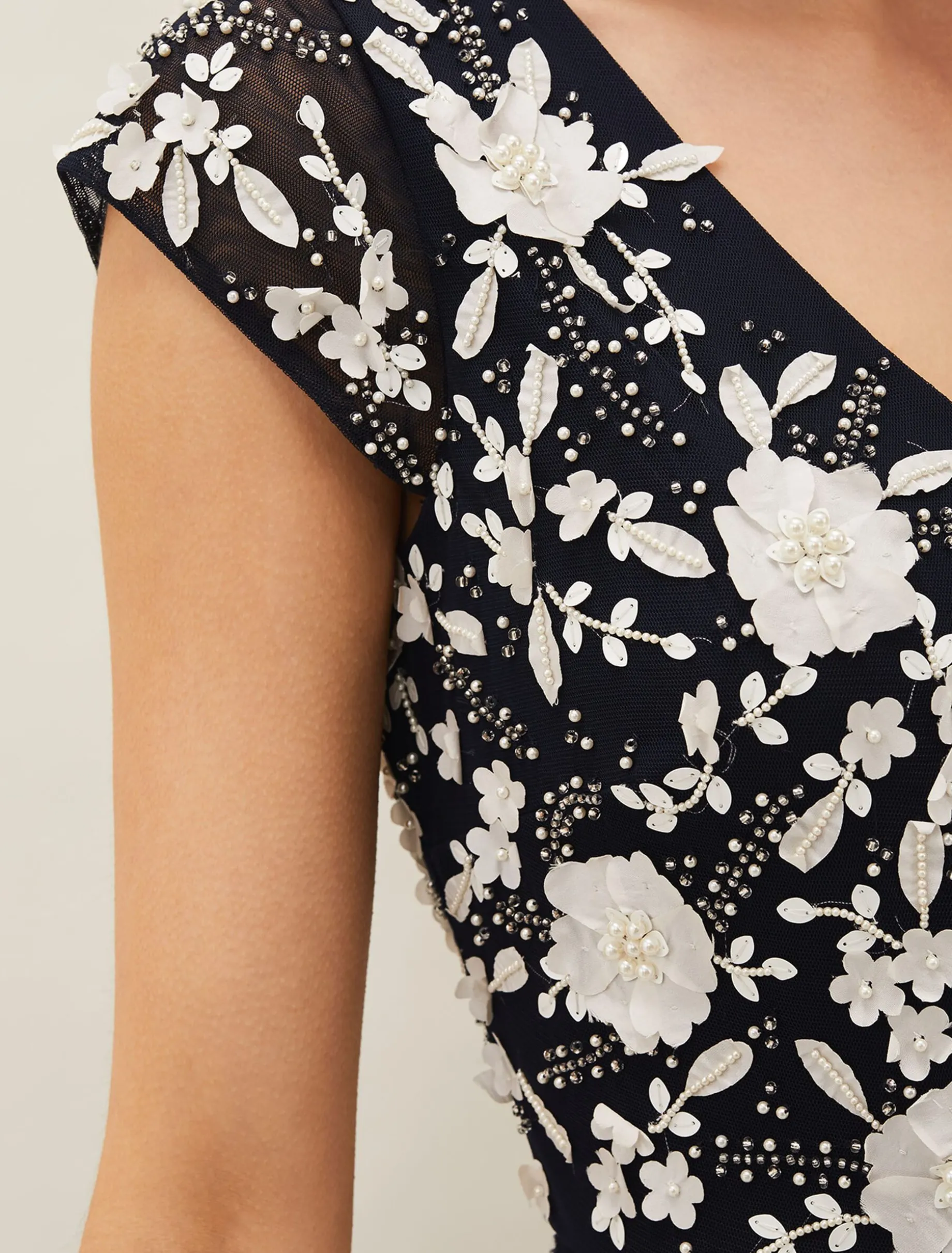 Henriette Embellished Maxi Dress