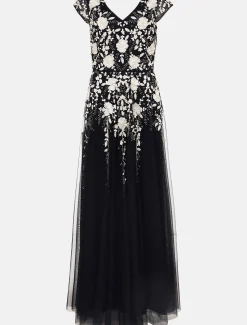 Henriette Embellished Maxi Dress