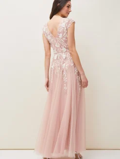 Henriette Flower Maxi Dress