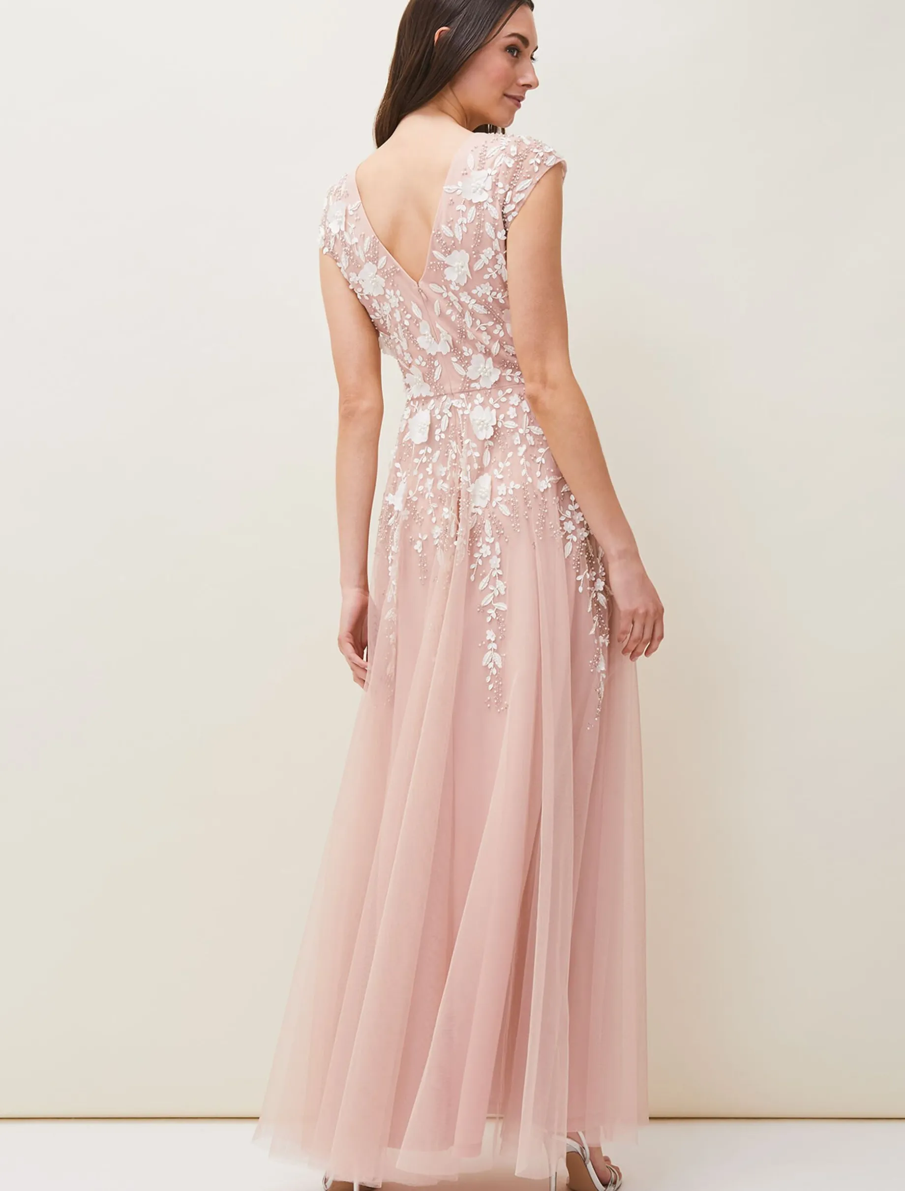 Henriette Flower Maxi Dress
