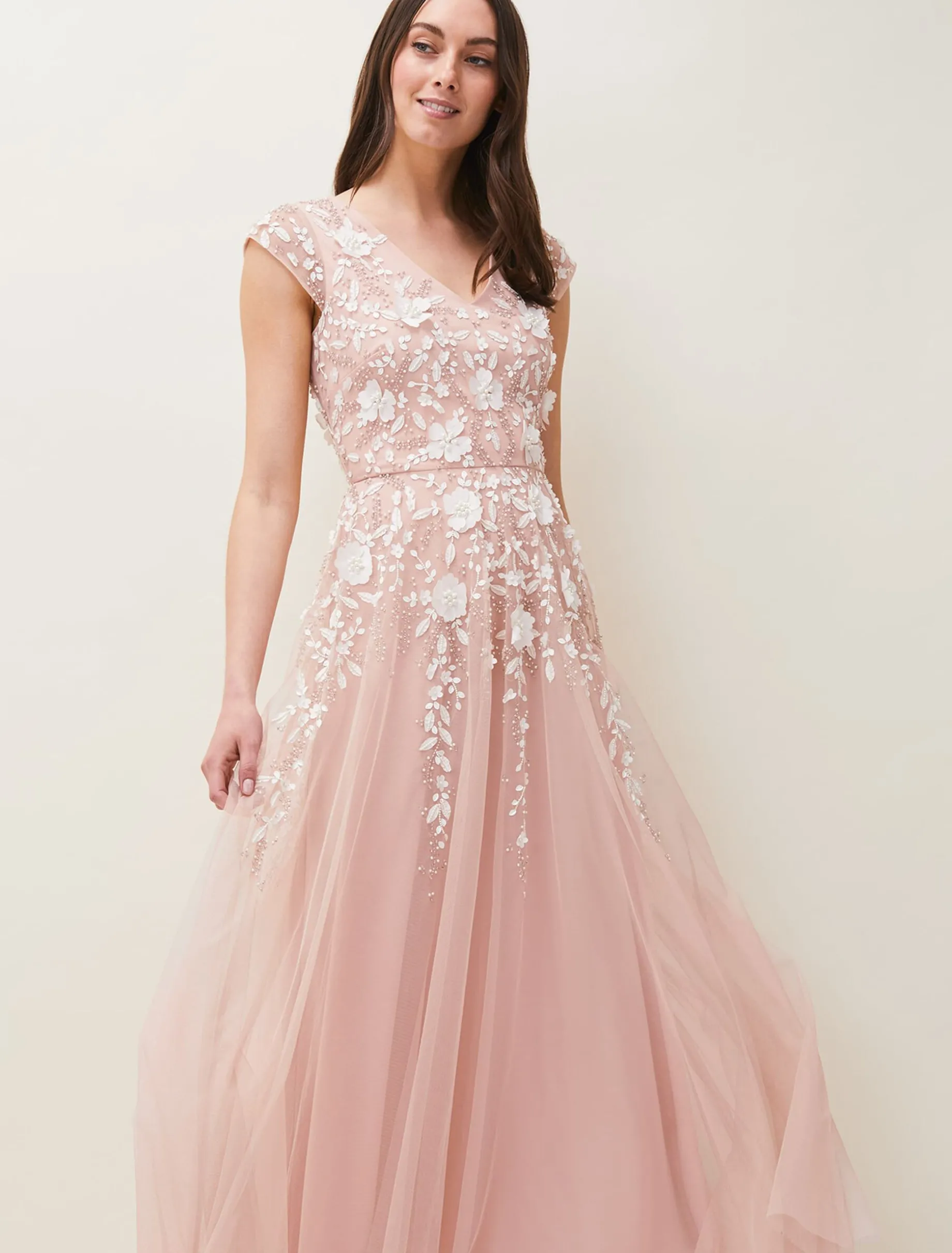 Henriette Flower Maxi Dress