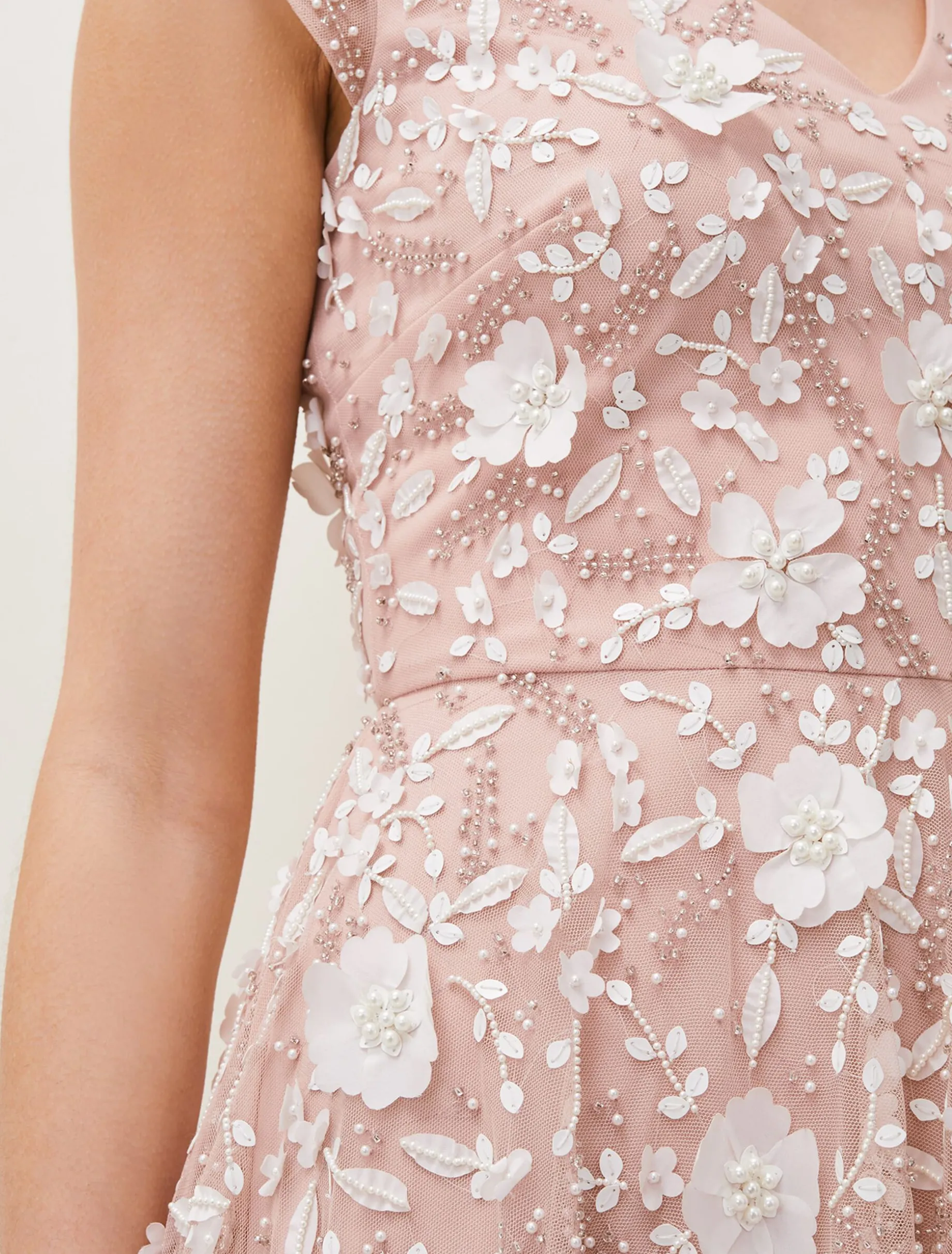 Henriette Flower Maxi Dress