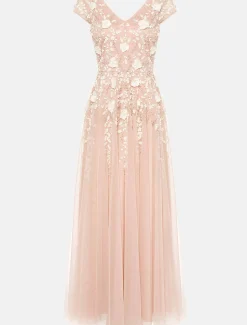 Henriette Flower Maxi Dress