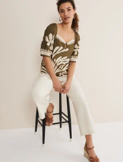 Hesta Linen Top