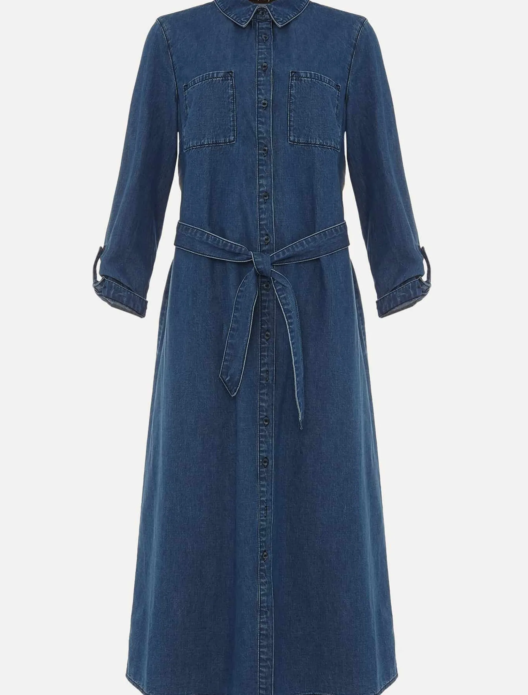 Hettie Denim Midi Dress