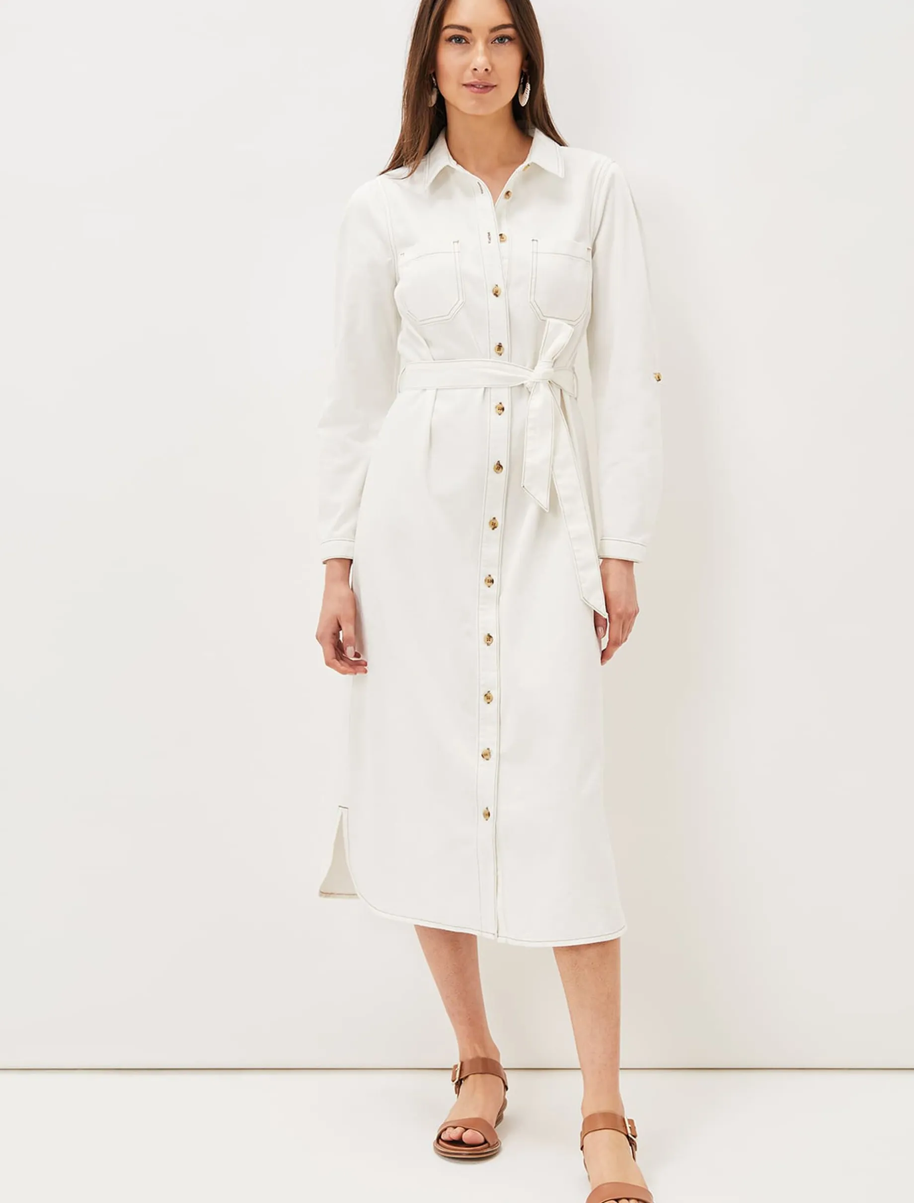 Hettie Denim Shirt Dress