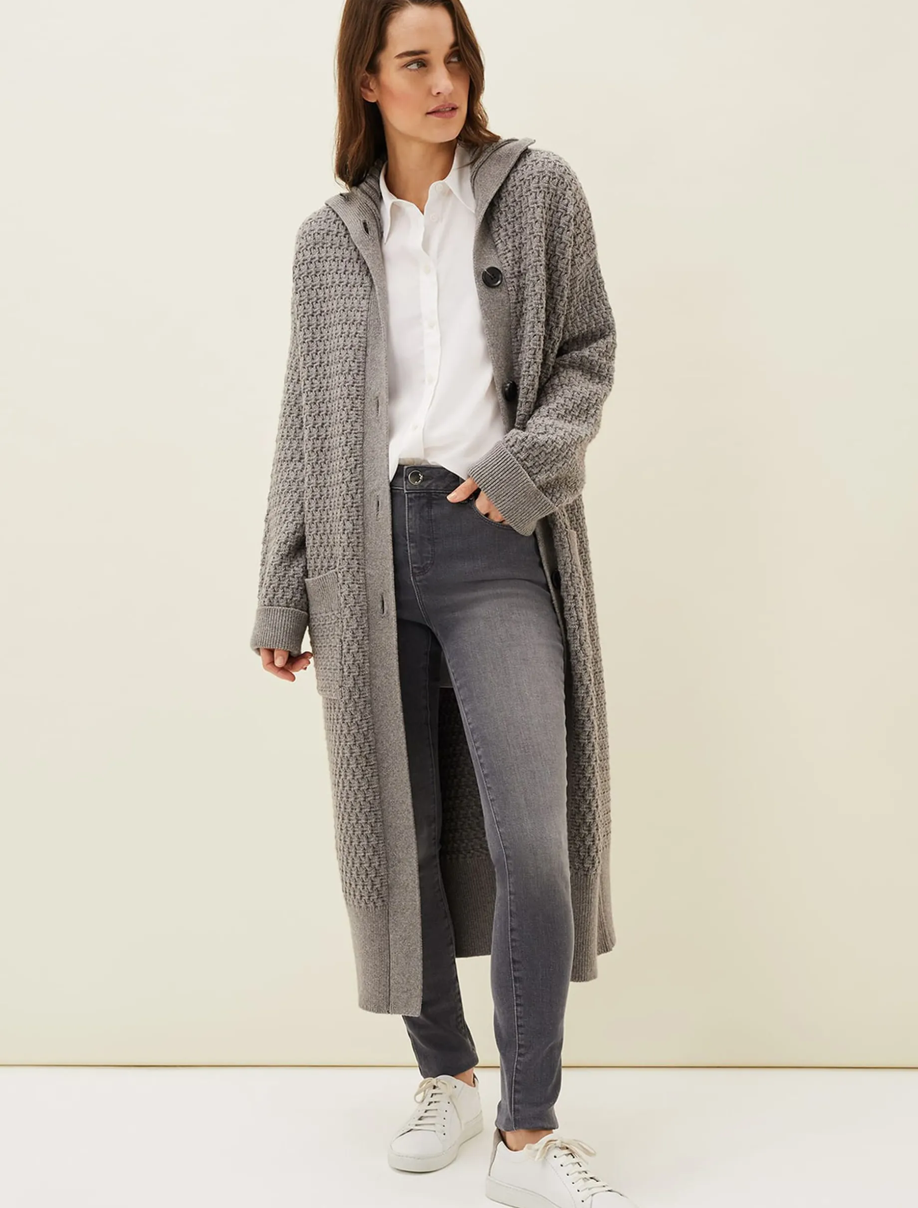 Holly Chunky Knitted Coat