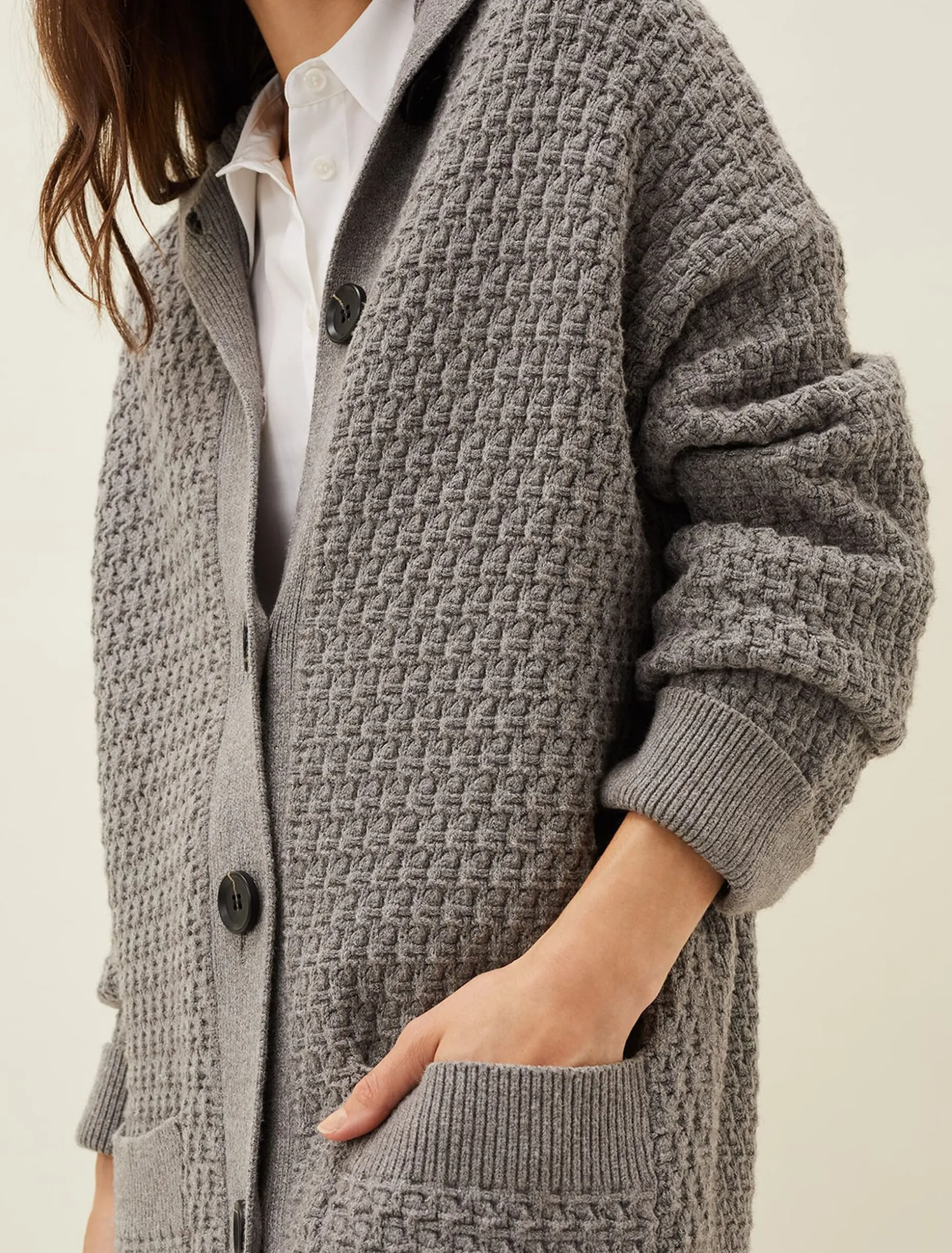 Holly Chunky Knitted Coat