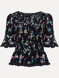 Hudson Floral Co-Ord Blouse