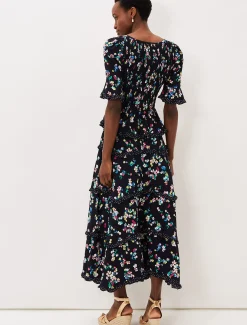 Hudson Floral Tiered Co-Ord Skirt