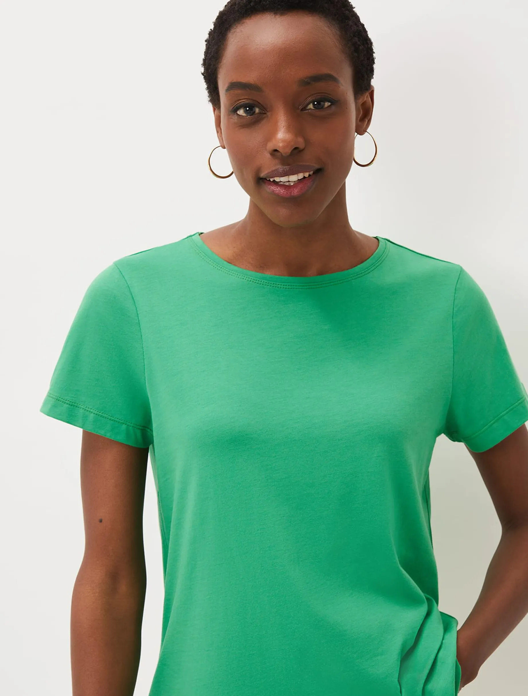 Huntly Stitch Detail T-Shirt