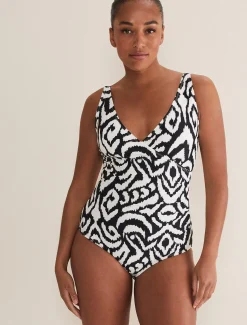 Ikat Abstract Swimsuit