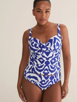 Ikat Tankini Brief
