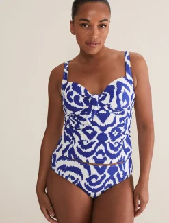 Ikat Tankini Top