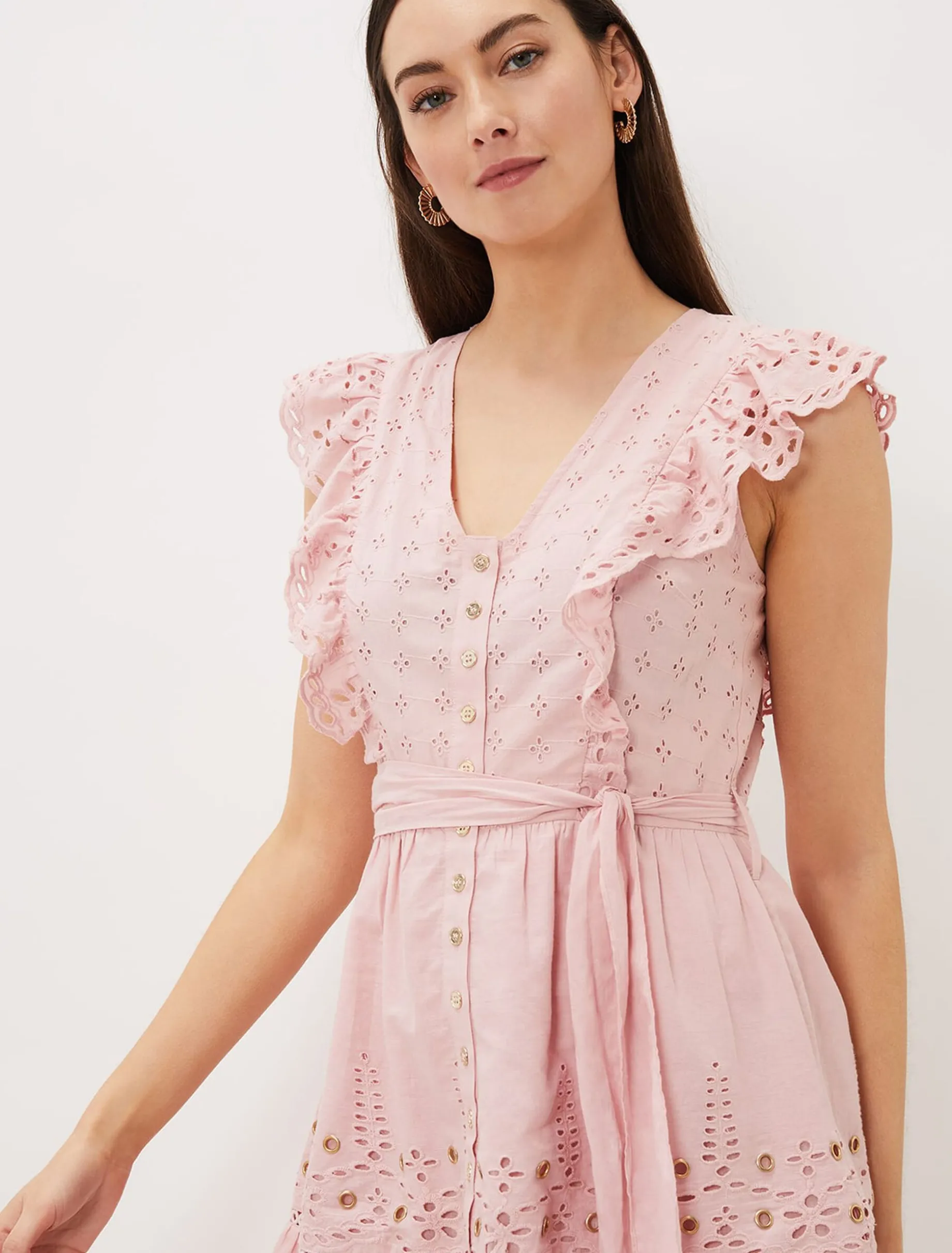 Illa Broderie Tea Dress