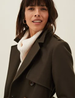 Imie Wool Trench Coat