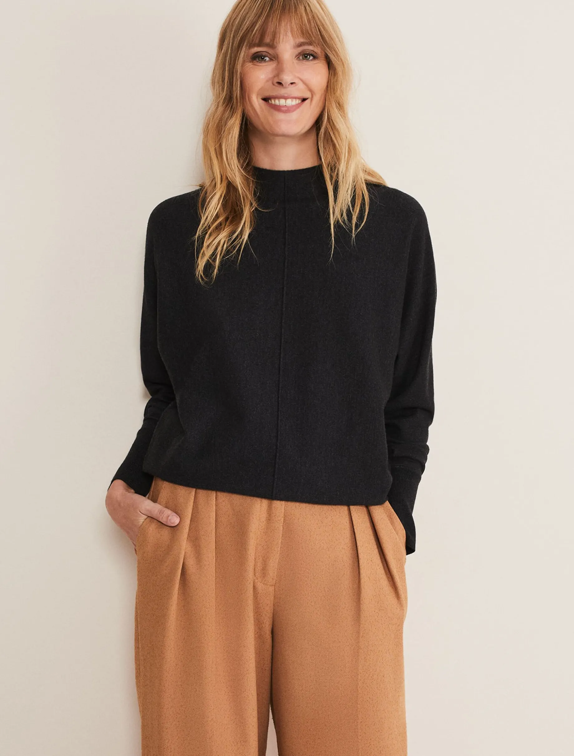 Indigo Button Cuff Easy Knit