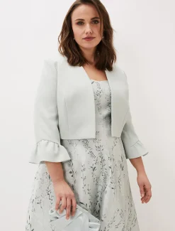 Inez Frill Cuff Occasion Jacket