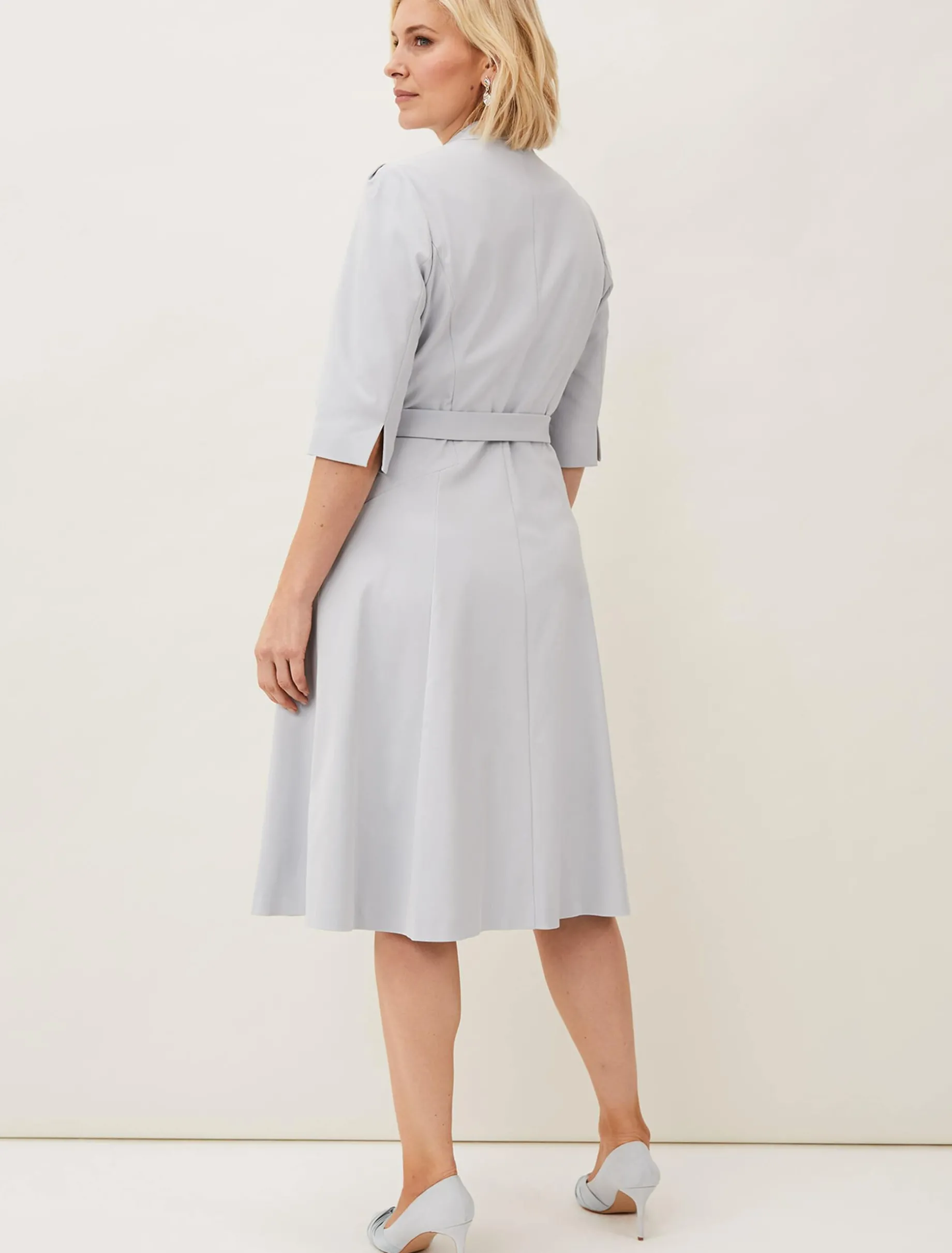 Iona Belted Coat Dress