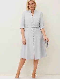 Iona Belted Coat Dress