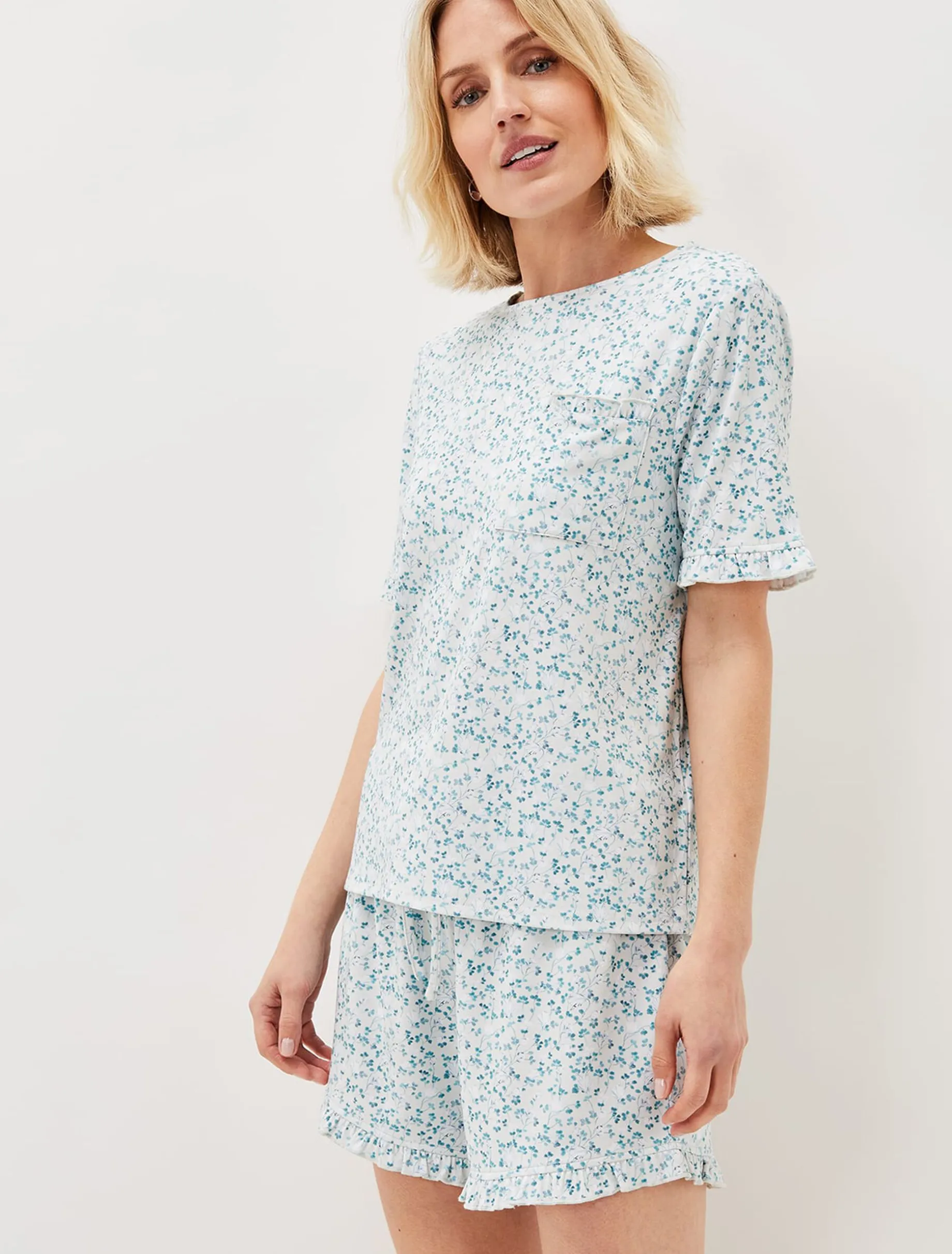 Iona Ditsy Print Pj Set