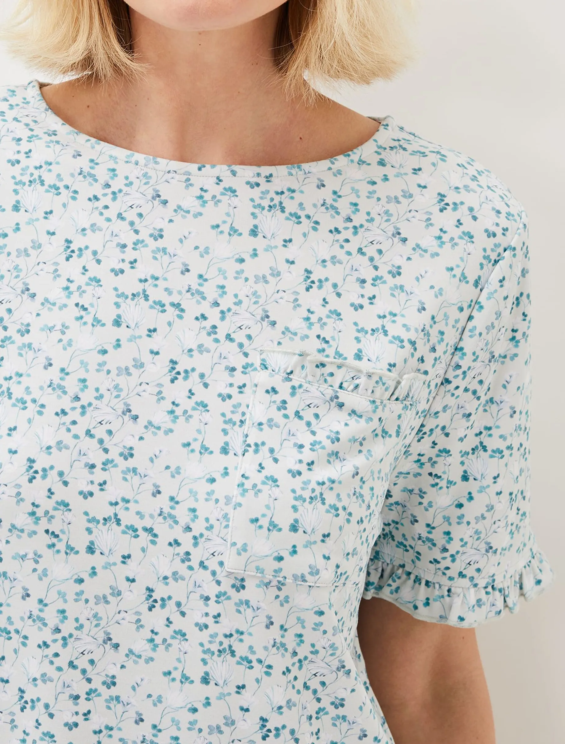 Iona Ditsy Print Pj Set