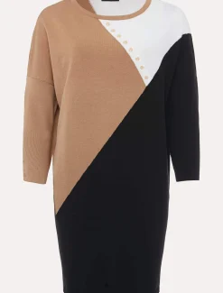 Isabel Colourblock Knit Dress
