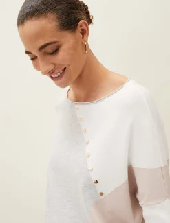 Isabel Colourblock Stud Jumper