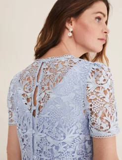 Isabella Lace Midi Dress